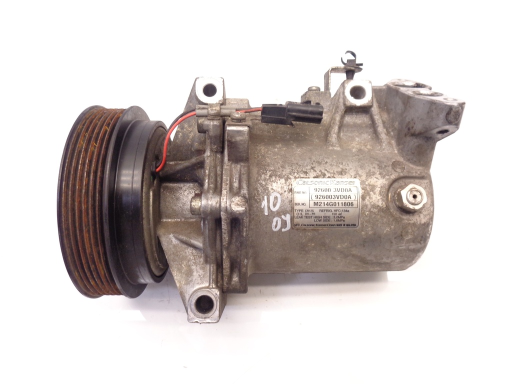 [MTD-371858] Compresor de aire acondicionado para Nissan Juke F15 1.5 dCi (K9K636) 110 CV