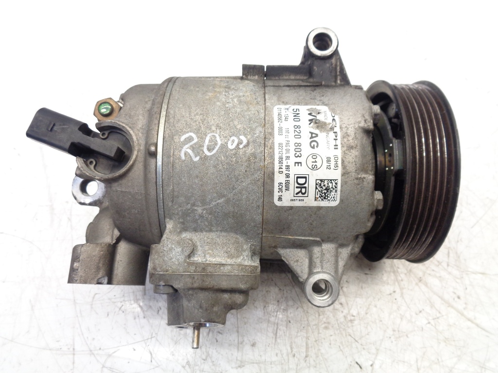 [MTD-372387] Compresor de aire acondicionado para Audi A3 2.0 TDI (BMN, CBBB, CFGB) 5N0820803E