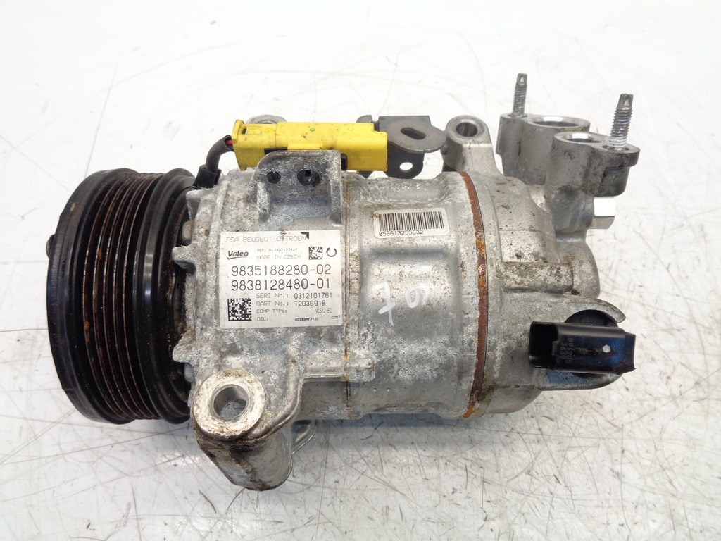 [MTD-376117] Compresor de aire acondicionado Opel Grandland X A18 1.2 D12XHT O3S 9835188280 9838128480