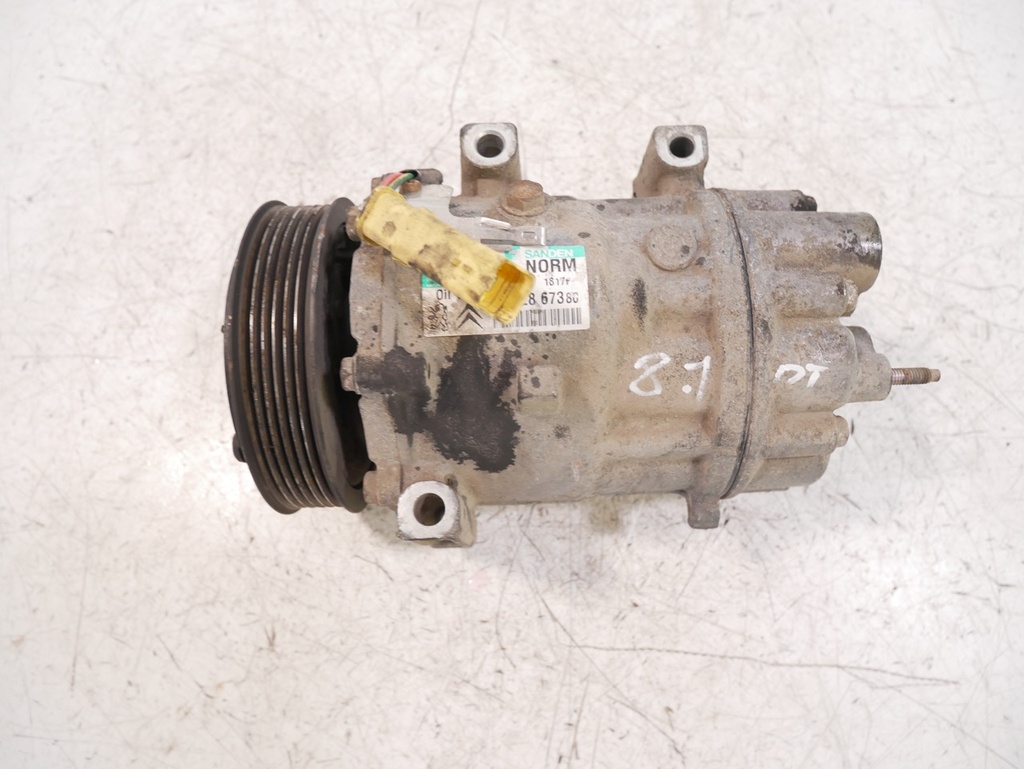 [MTD-441155] Compresor de aire acondicionado para Citroën Jumpy, Fiat Scudo, Peugeot Expert 2.0 HDI RHK DW10UTED4 9672867380