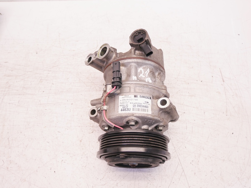 [MTD-449652] Compresor de aire acondicionado Opel Astra Mokka 1.4 Turbo LE2 B14XFT 39034463