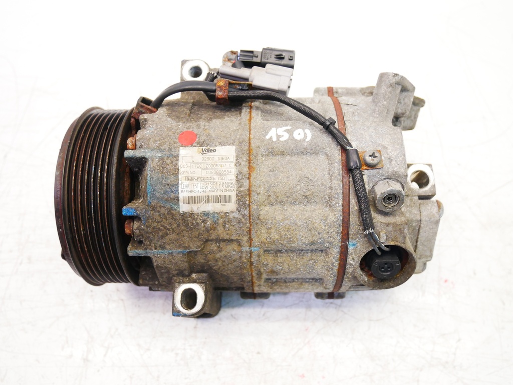[MTD-399262] Compresor de aire acondicionado Nissan X-Trail T31 2.0 dCi M9R850 92600-1DE0A