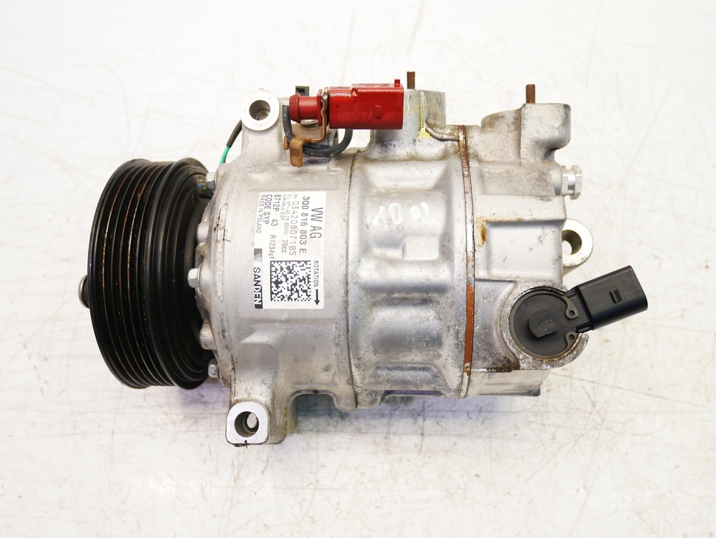 [MTD-400007] Compresor de aire acondicionado Seat Ibiza MK5 V KJ1 1.0 TSI gasolina DLAA DLA 3Q0816803E