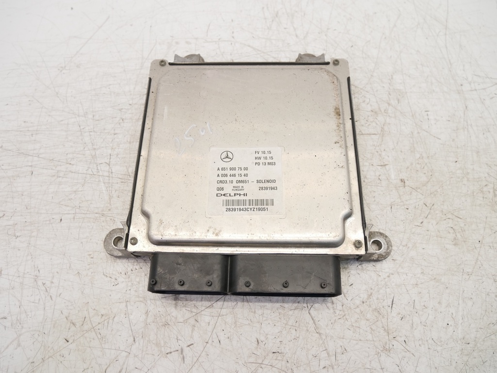 [MTD-407534] Unidad de control Mercedes Clase E C207 A207 2.2 CDI OM 651.911 A6519007500