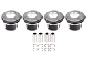 4x Pistones Sobredimensionados 0.25mm CBZ - Audi Seat Skoda VW 1.2 TSI TFSI