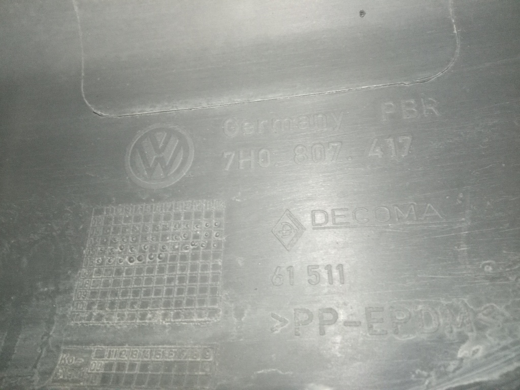 [MTD-499321] Parachoques trasero VW Transporter T5 2.0 TDI BNZ (7H0807417)