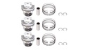 3x Pistones sobredimensionados +0.5 Ford B-Max JK 1.0 EcoBoost M1CA M1CB M1DA
