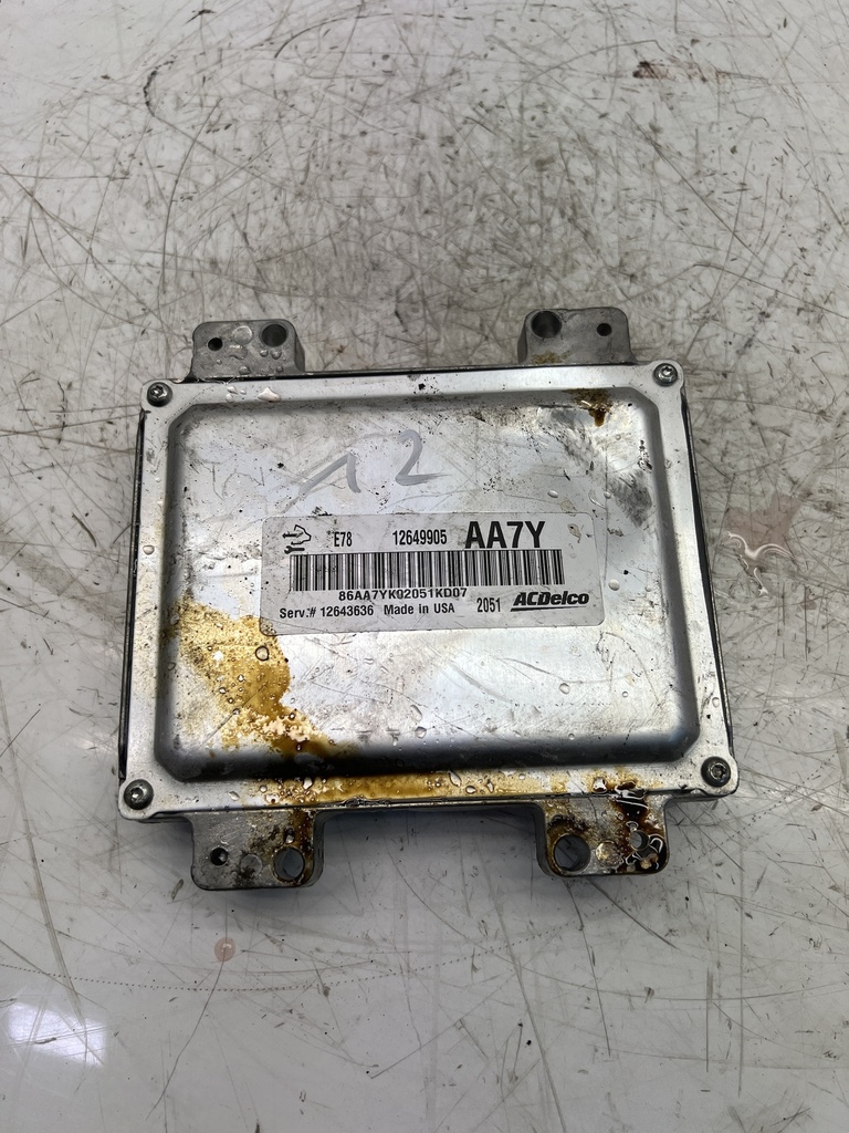 [MTD-376378] Centralita de motor Opel Vauxhall Meriva B 1.4 Turbo 16V 120CV REF 12649905