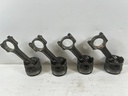 4x Pistón con biela Duster 1,5 dCi K9K658 K9K
