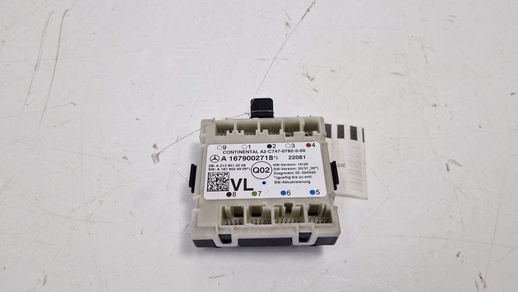 [MTD-510837] Unidad de control de puerta delantera izquierda Mercedes Sprinter B907 317 CDI A1679002718