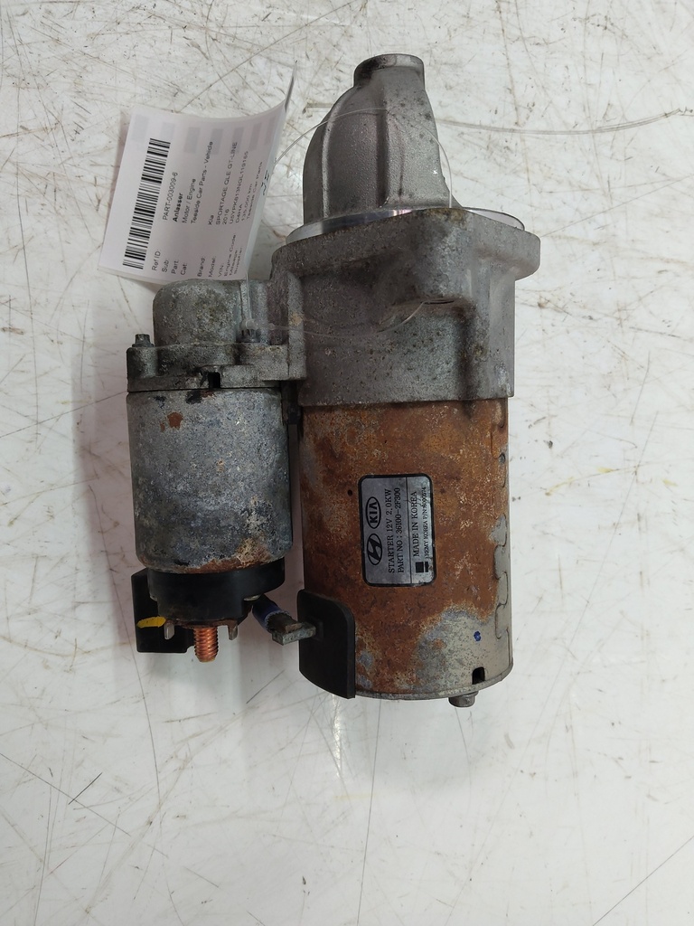 [MTD-513755] Motor de arranque Kia Sportage QLE GT-Line 2.0 CRDI AWD D4HA 36100-2F300
