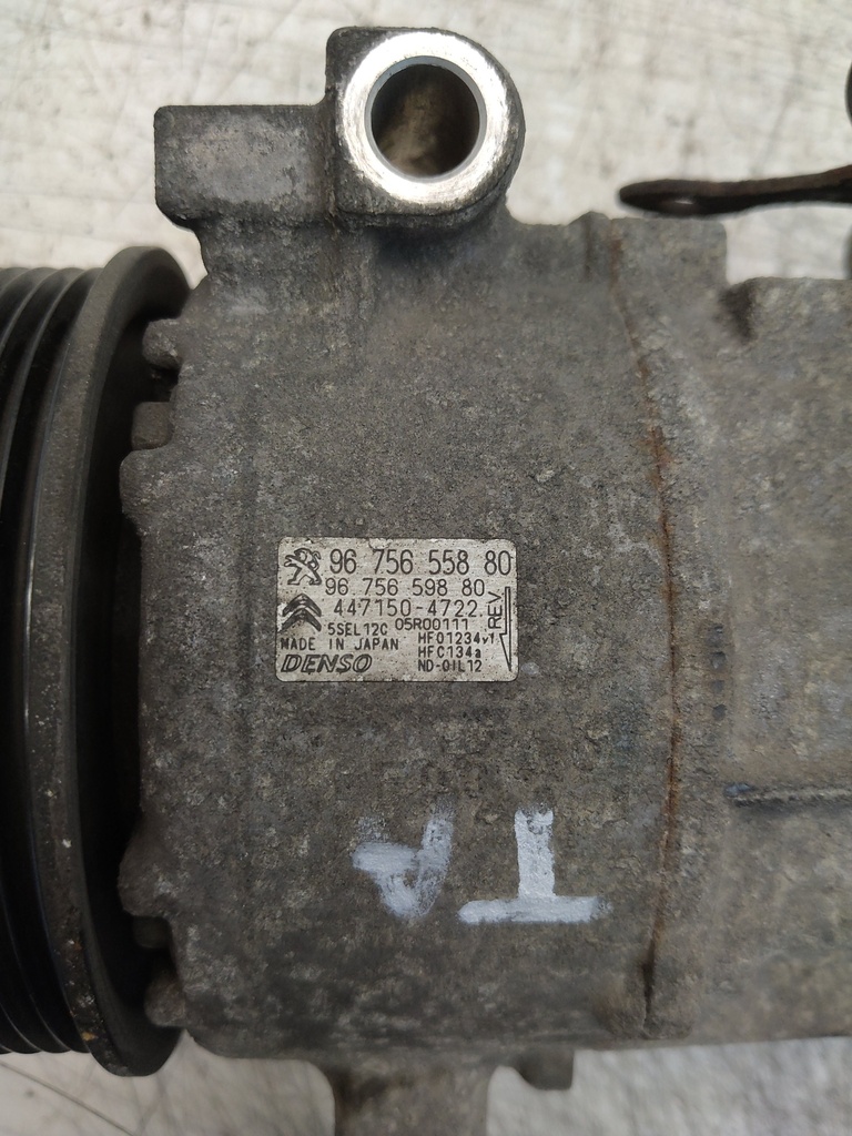 [MTD-517196] Compresor de aire acondicionado Citroen C4 1.2 VTi HMZ EB2F HM01 9675655880