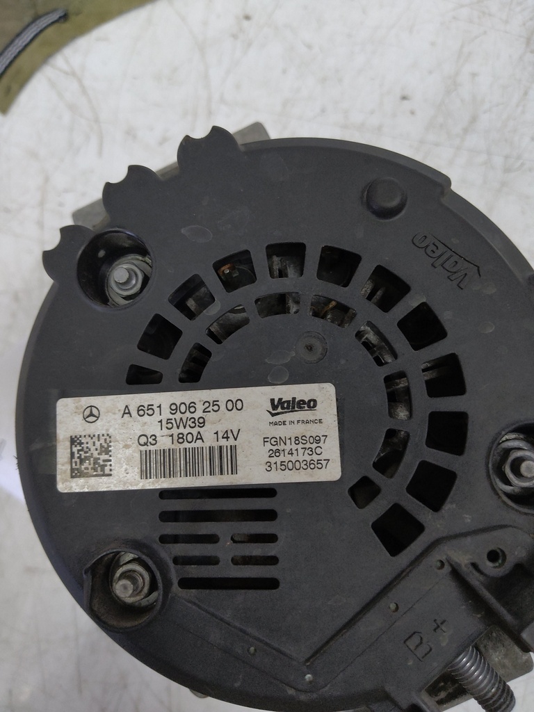 [MTD-518786] Alternador INFINITI Q50 2.2 651.930 A6519062500