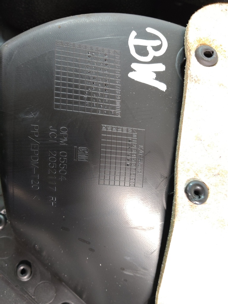 [MTD-519889] Panel de puerta Opel Astra MK VI GTC 2.0 CDTI A20DTH 2015