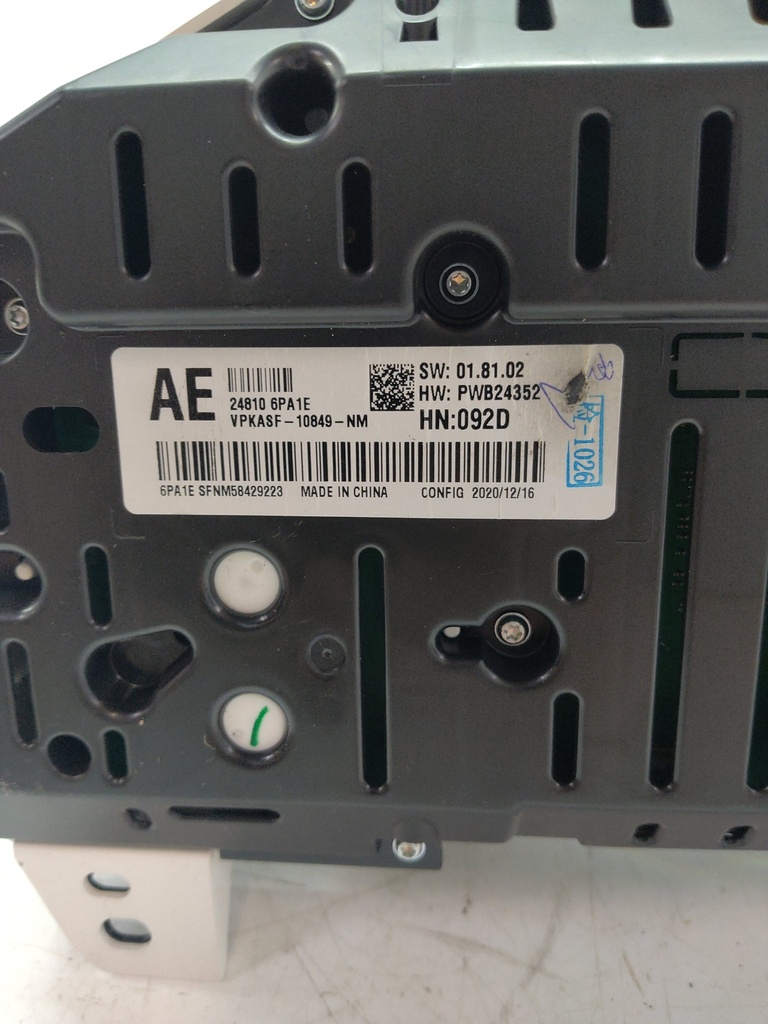 [MTD-523173] Cuadro de instrumentos con velocímetro Nissan Juke 2021 HR10DDT
