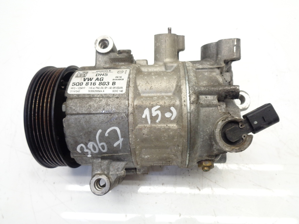 [MTD-368262] Compresor de aire acondicionado para Audi Seat Skoda VW A3 Golf VII 1.0 TSI TFSI CHZD CHZ 5Q0816803B