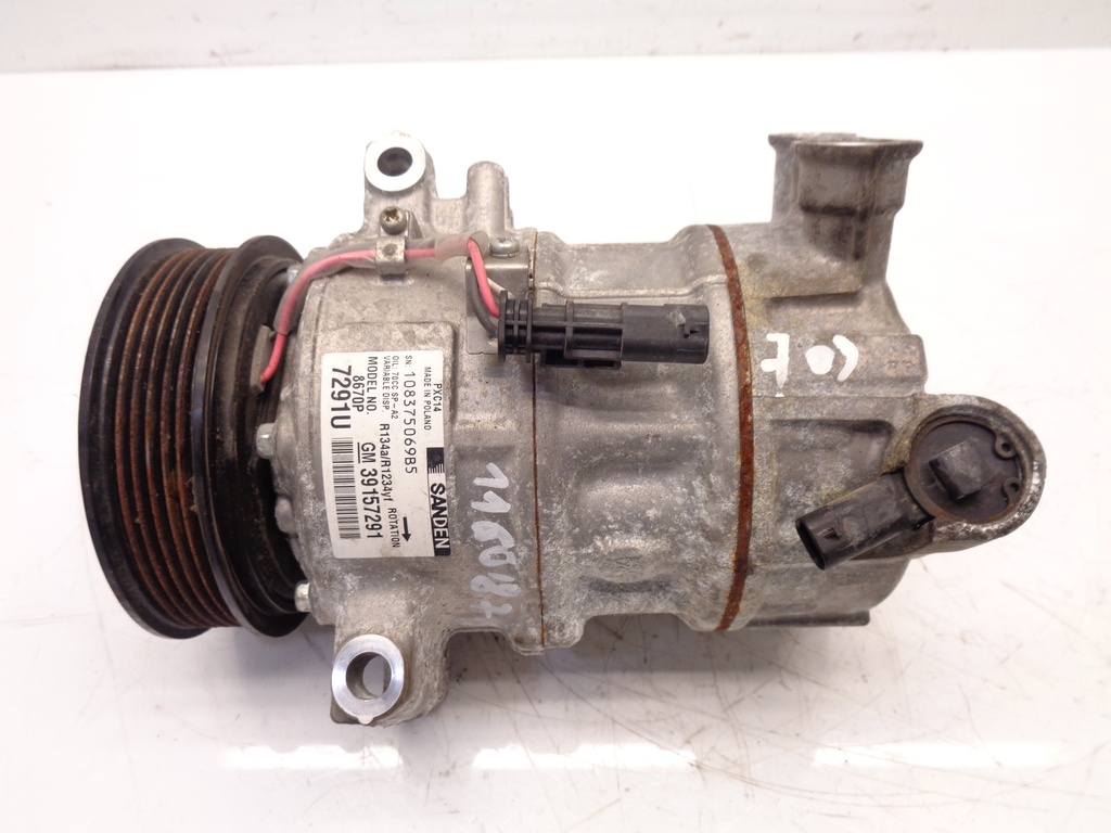 [MTD-374114] Compresor de aire acondicionado para Opel Astra K 1.6 CDTI D16DTH LVL