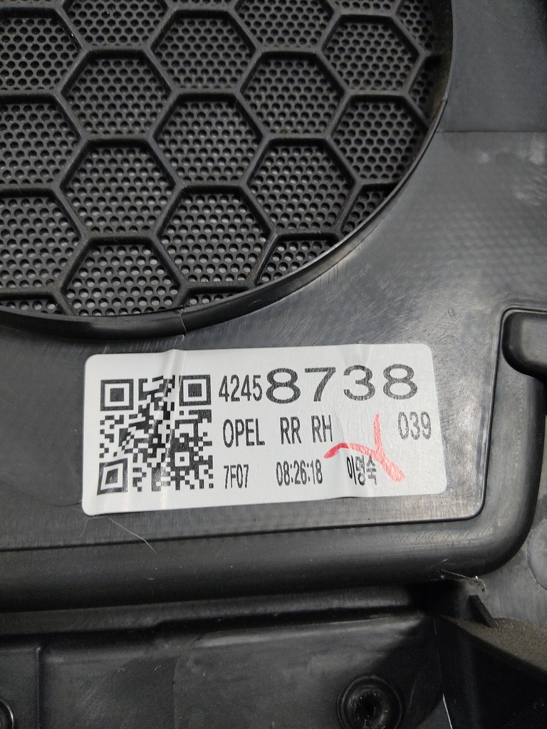 [MTD-534177] Revestimiento de puerta Opel Mokka J13 B14NET 1.4 2018