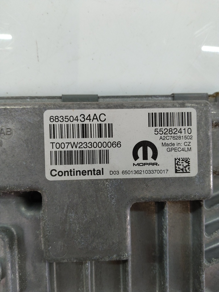 [MTD-532684] Módulo de control del motor Jeep Renegade 2021 1.3 T-GDi 4x4 68350434AC