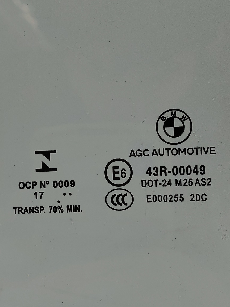 [MTD-534165] Cristal de ventana BMW Serie 4 F36 2018 N57D30T1 3.0 435d