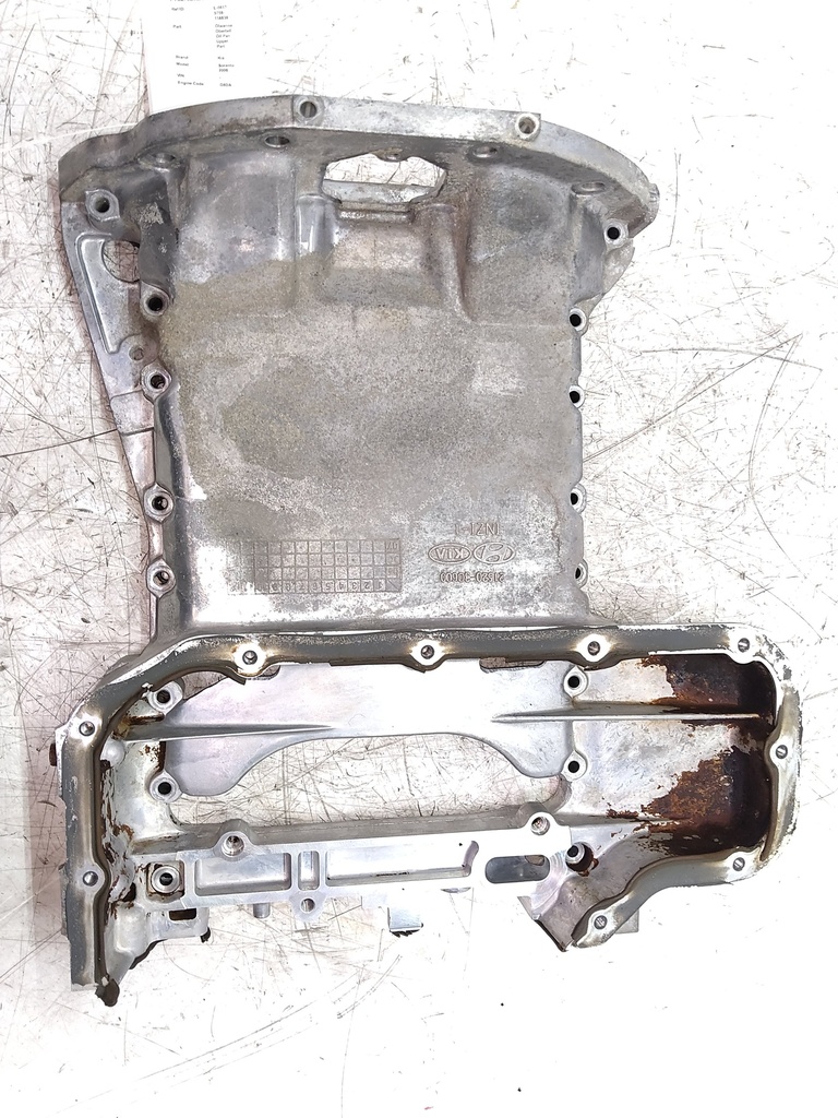 [MTD-534341] Parte superior del cárter de aceite Kia Sorento 2006 G6DA