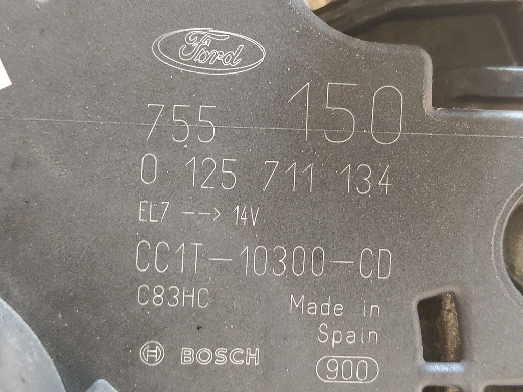 [MTD-533669] Alternador Ford Transit 2013 2.2 TDCi RWD CYRA