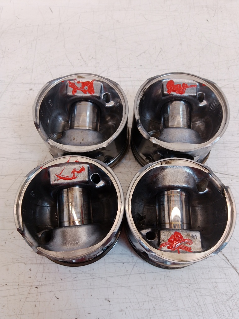 [MTD-532547] 4 pistones Peugeot Partner Tepee 1.6 HDI 75 CV 9HT DV6BTED4
