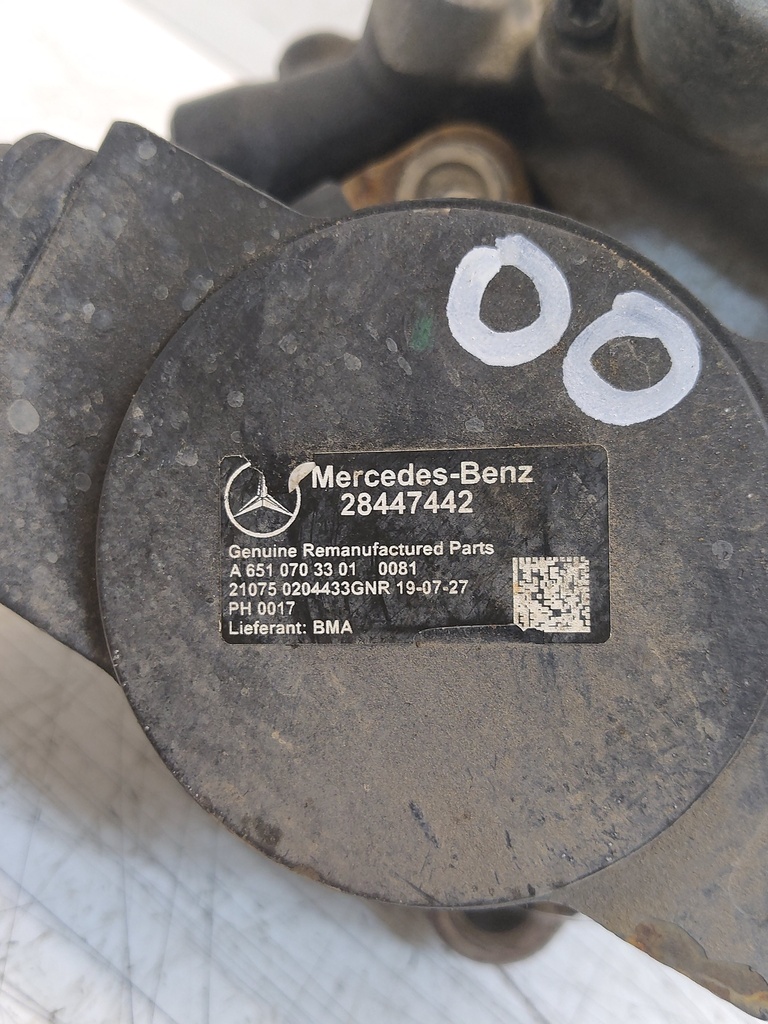 [MTD-532902] Bomba de alta presión Mercedes Sprinter 3.5-T OM651.958 311 CDI A6510703301