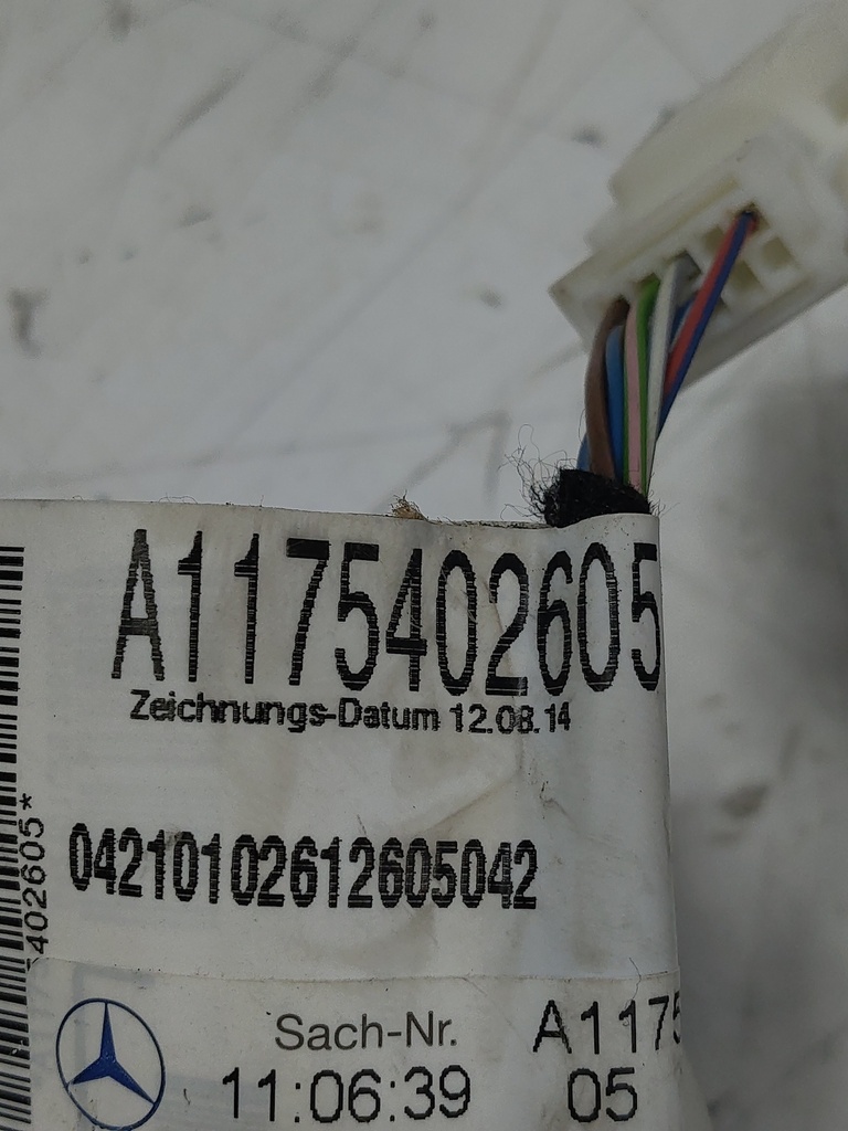 [MTD-534387] Mazo de cables Mercedes-Benz CLA X117 2015 M133 2.0 45 AMG A1175402605