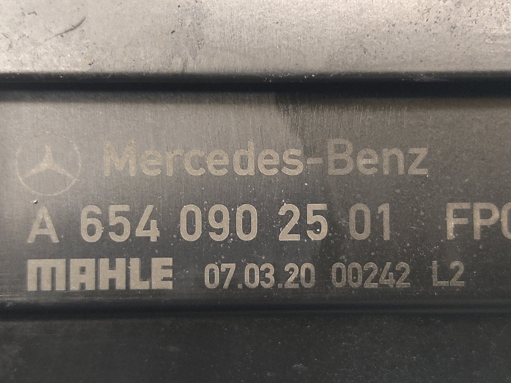[MTD-534582] Caja del filtro de aire Mercedes-Benz Clase E 2020 OM654.920 d 4-matic A6540902501