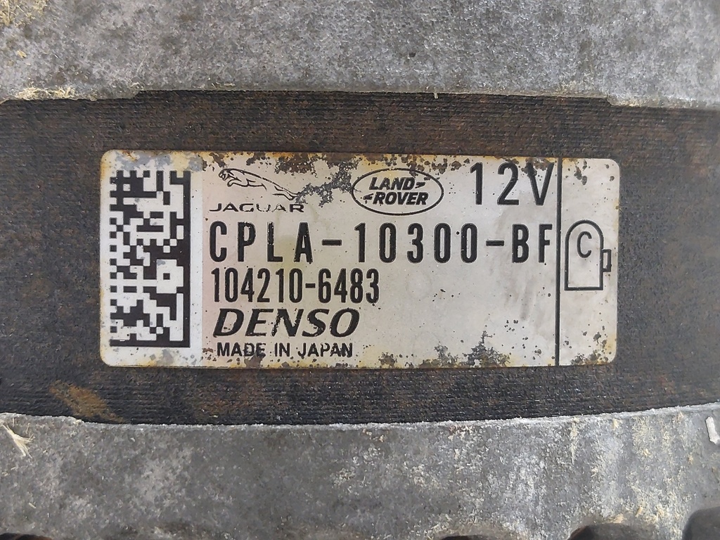 [MTD-533631] Alternador Land Rover Discovery 2019 3.0 SDV6 306DT(TDV6)