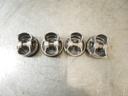 4 x pistones para Mercedes GL 450 X163 4.7 V8 M 273.923