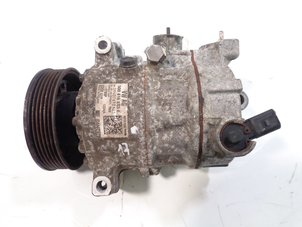 [MTD-377776] Compresor de aire acondicionado VW Seat Skoda Polo 6R Ibiza Fabia 1.0 TSI CHZC CHZ 5Q0816803E