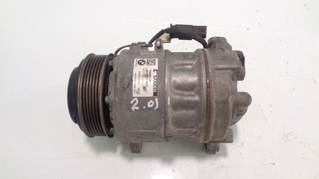 [MTD-394363] Compresor de aire acondicionado BMW 530i G31 2.0 gasolina B48B20B 7945819