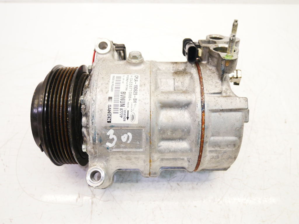 [MTD-398221] Compresor de aire acondicionado Land Rover Range Rover Velar 2.0 D180 TD4 204DTH CPLA-19D629-BH