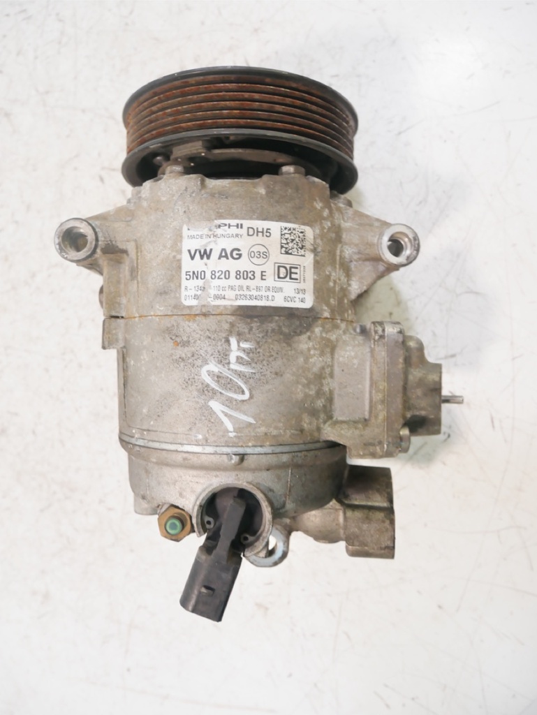 [MTD-439521] Compresor de aire acondicionado 5N0820803E para Audi Seat Skoda VW 1.6 TDI CAYC