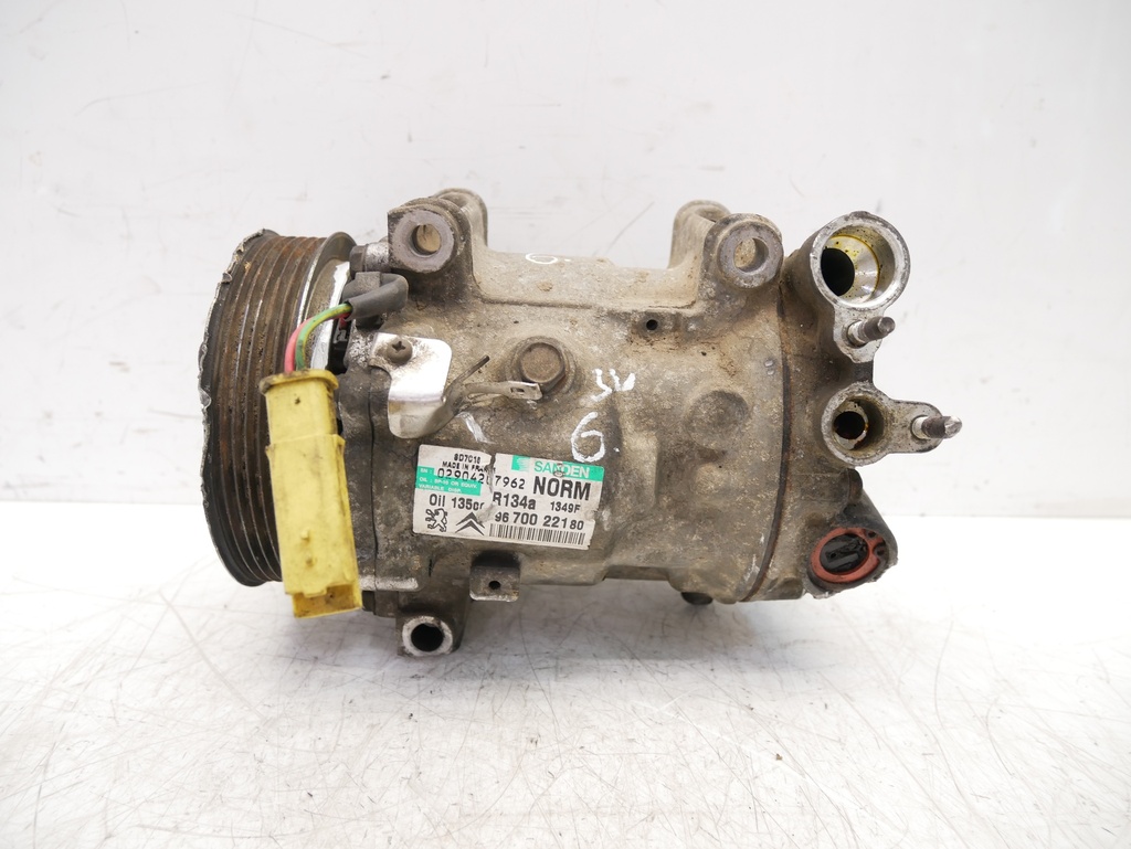 [MTD-387767] Compresor de aire acondicionado Citroën C5 MK3 1.6 HDi 9HZ DV6TED4 9670022180