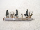 Rampa de inyectores Opel Vauxhall Corsa MK5 1.2 68CV EB2FAD F12XEL 9832159980