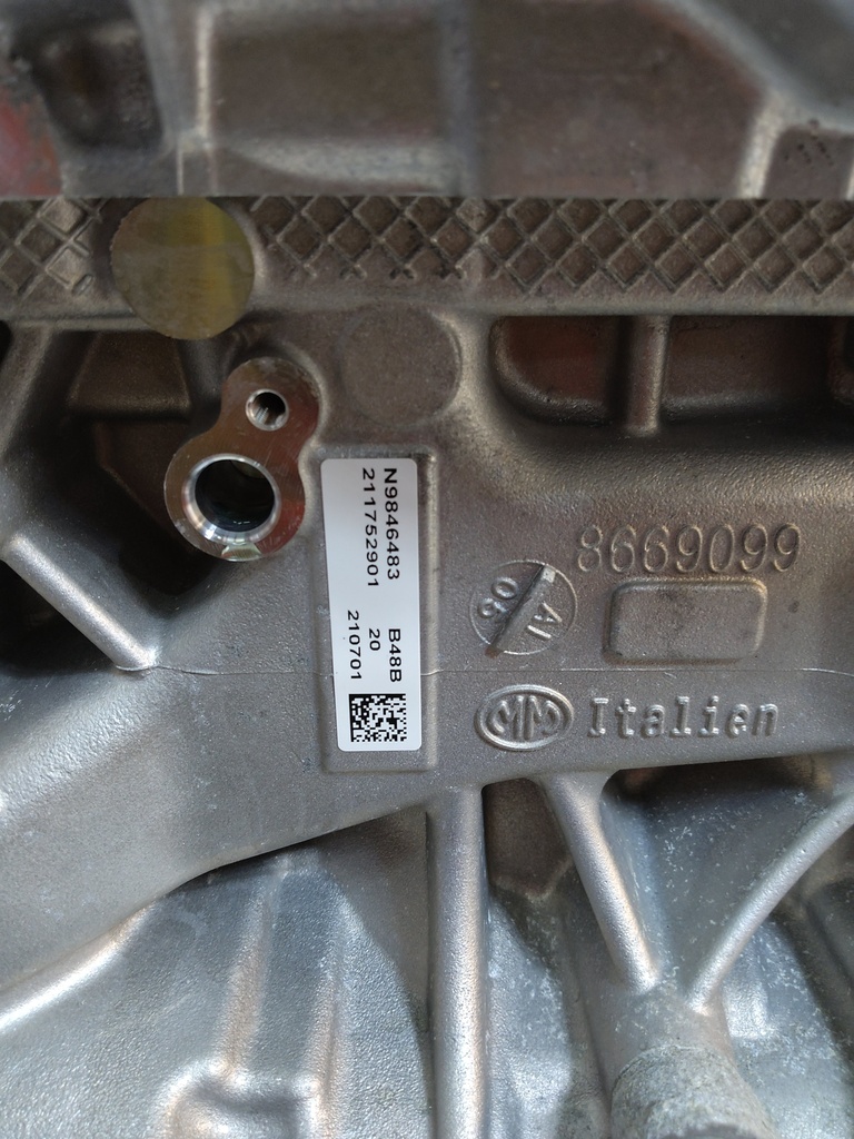 [MTD-520337] Motor BMW Serie 3 G20 2.0 Plug-In Hybrid B48B20B