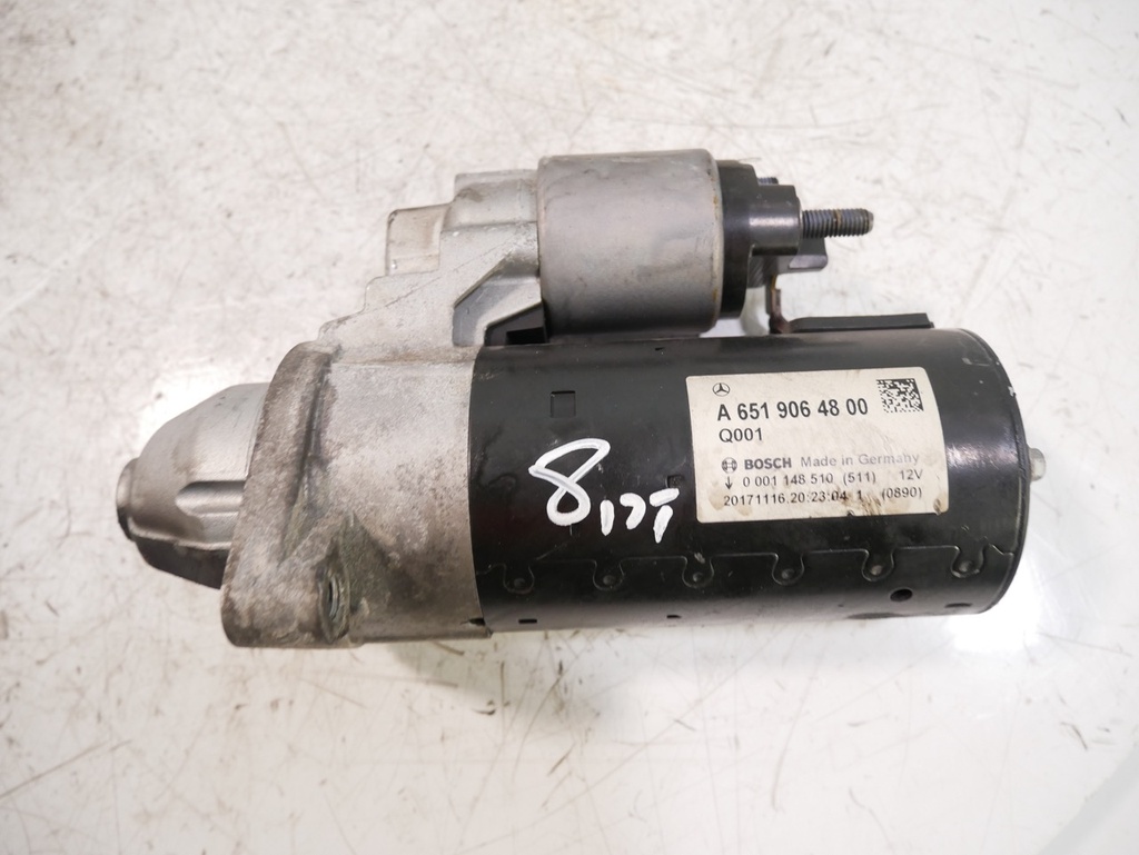 [MTD-438408] Motor de arranque Mercedes C-Klasse W205 2.2 CDI Hybrid OM651.921 170KW 231CV