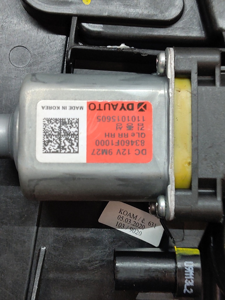 [MTD-511794] Regulador de ventana Kia Sportage IV QLE 1.6 CRDi Hybrid D4FE 83480-F1050
