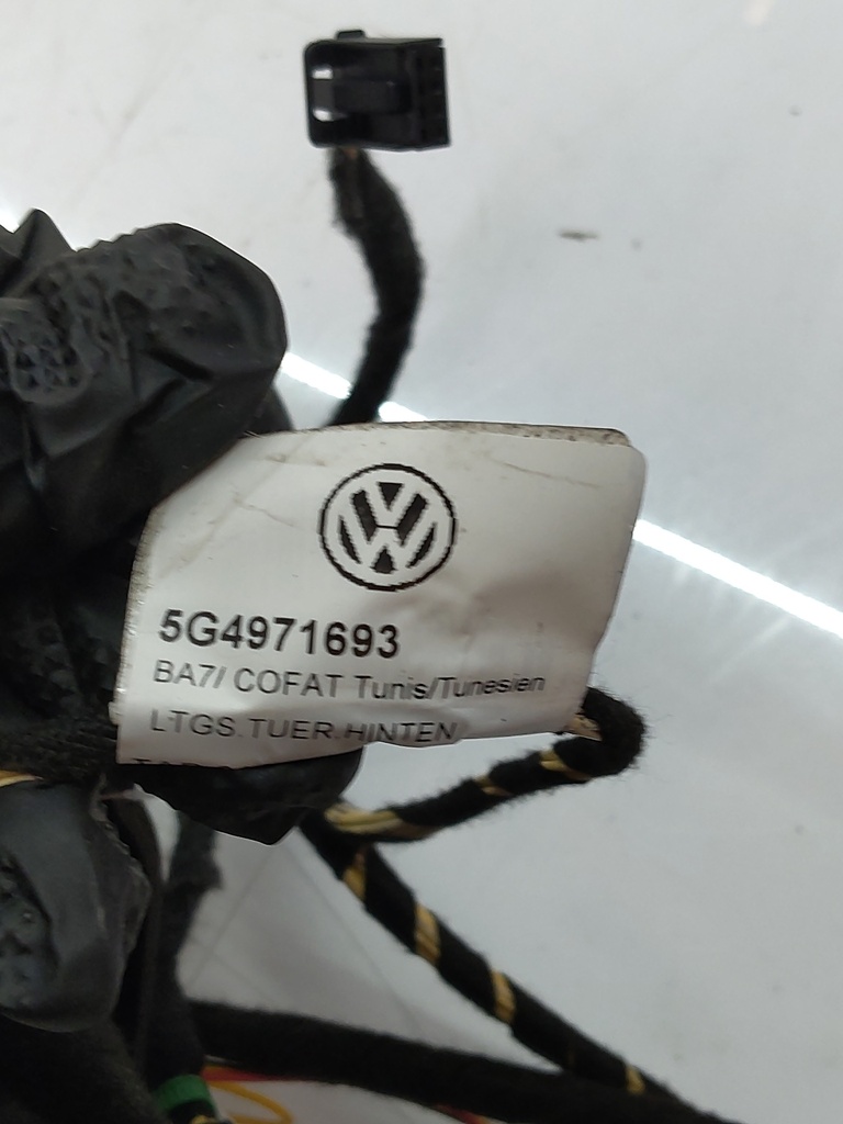 [MTD-511257] Cableado de puerta delantera derecha VW Golf VII 5G1 1.6 TDI CLHA/CLH