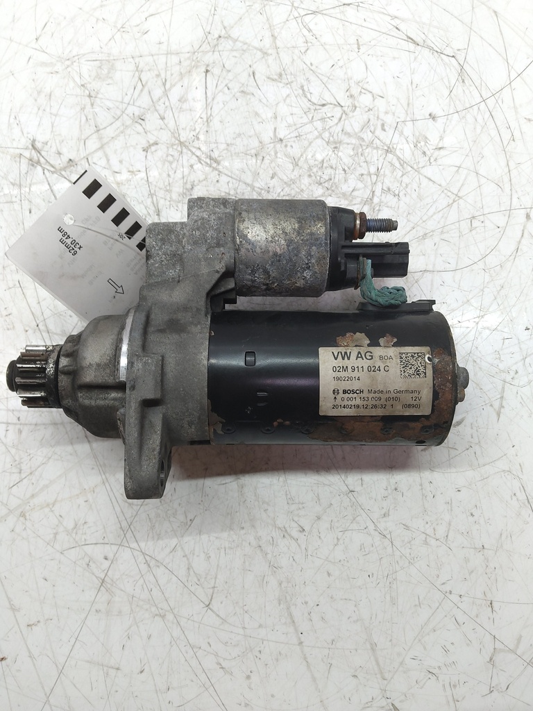 [MTD-515104] Motor de arranque VW Passat B7 2.0 TDI CFFB/CFF 02M911024C