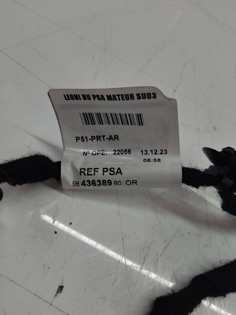 [MTD-516388] Mazo de cables puerta trasera derecha Peugeot 308 III 1.5 YHZ 98436389