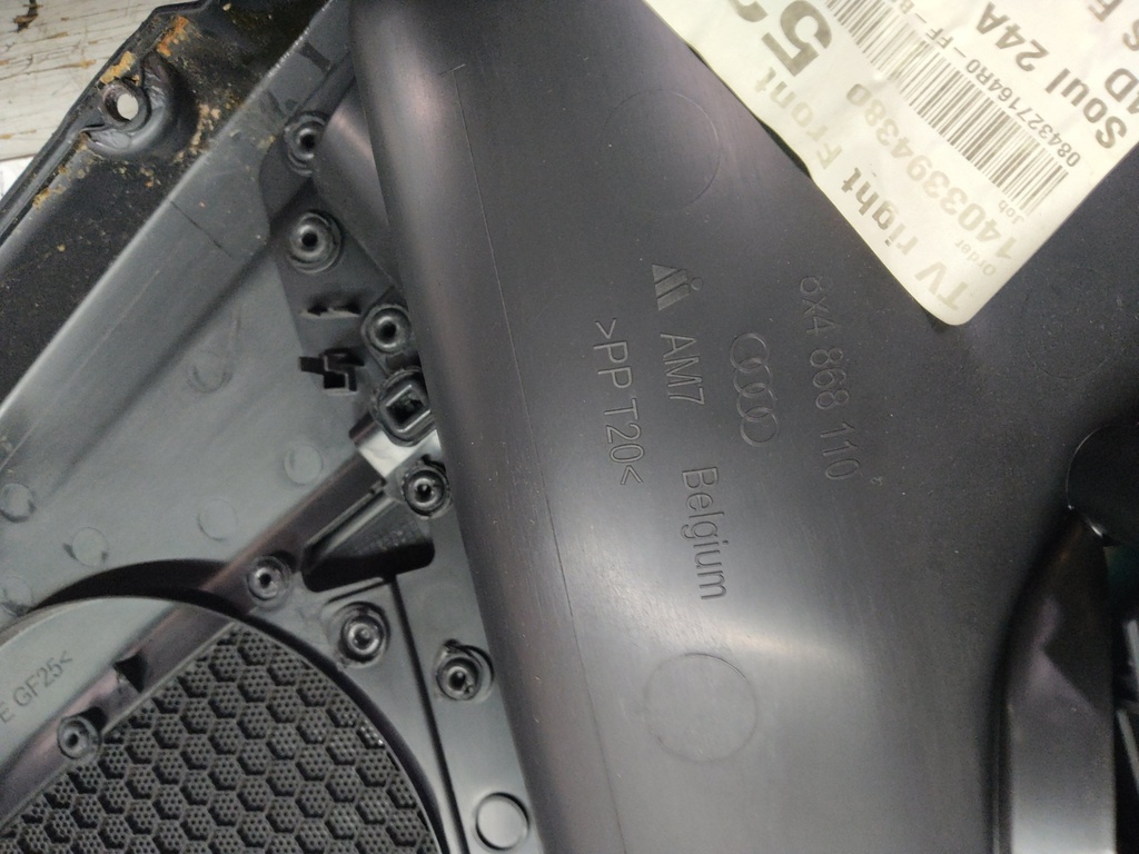 [MTD-516890] Embellecedor de puerta Audi A1 8XA 1.6 TDI CAYC CAY 8X4868110