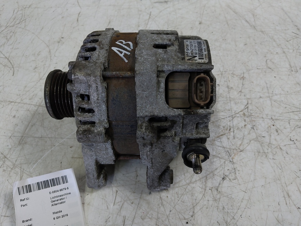 [MTD-517962] Alternador Mazda 6 GH 2.2 D AWD SHY6 SH A2TX9781