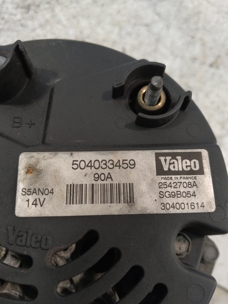 [MTD-518133] Alternador Fiat Ducato 2.8 JTD 8140.43S 504033459