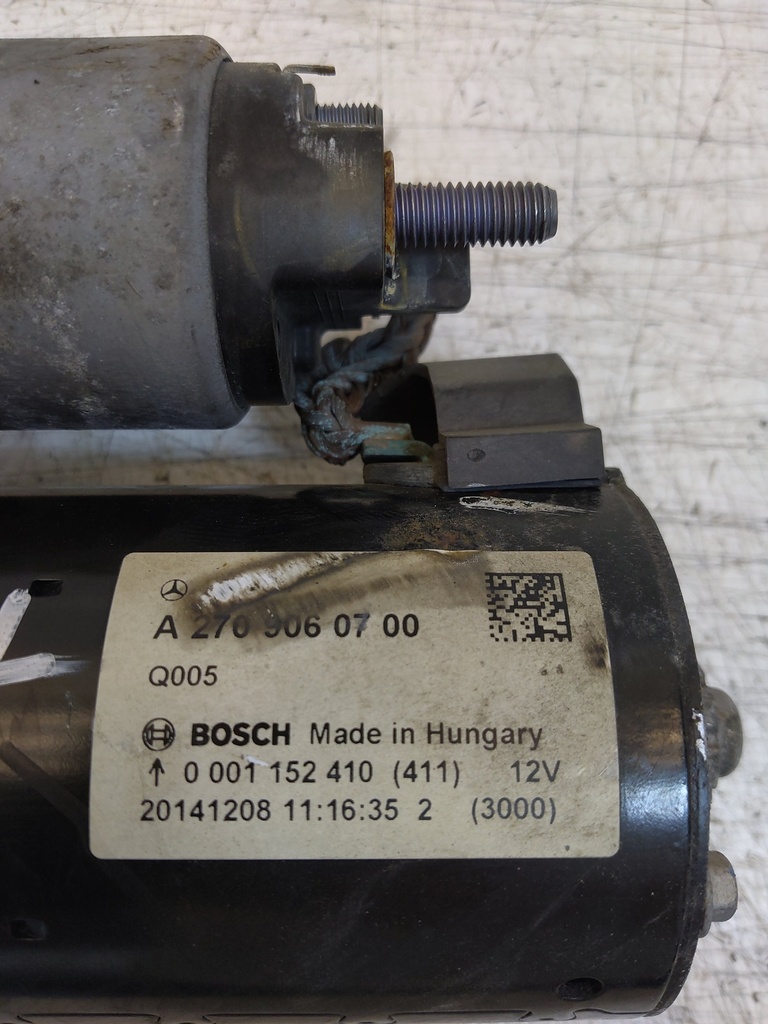 [MTD-521853] Motor de arranque Mercedes-Benz Clase GLA GLA45 x156 2015 M133.980 A2709060700