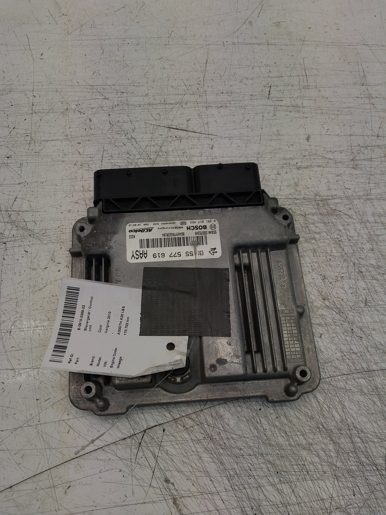 [MTD-521955] Módulo de control Opel Insignia 2010 A20DTH 160 CV