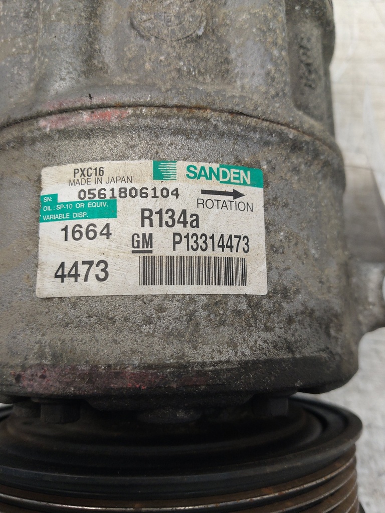 [MTD-522834] Compresor de aire acondicionado Opel Insignia A G09 2013 A20DTH LBS 2.0 CDTI P13314473